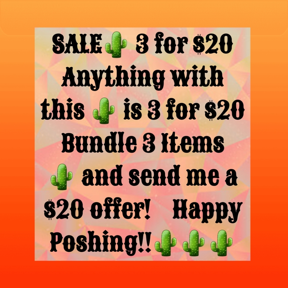 3 For $20 Sale ๐ต๐ต๐ต๐ต๐ต๐ต - Picture 1 of 1